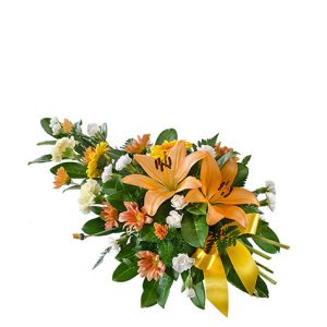 A floral tribute of beautiful  bloomes